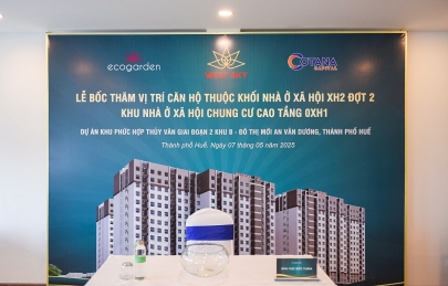 CƠ HỘI VÀNG - BỐC THĂM CÔNG KHAI 18 CĂN HỘ TẠI TOÀ W2, DỰ ÁN NOXH ECOGARDEN 